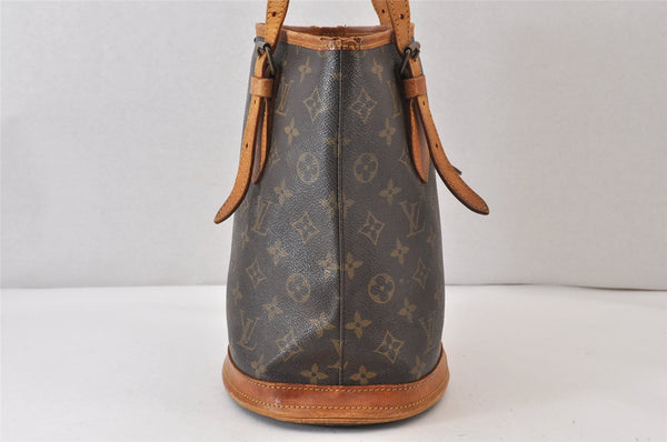 Authentic Louis Vuitton Monogram Bucket PM Shoulder Tote Bag Old Model LV 1238K