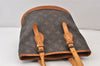 Authentic Louis Vuitton Monogram Bucket PM Shoulder Tote Bag Old Model LV 1238K