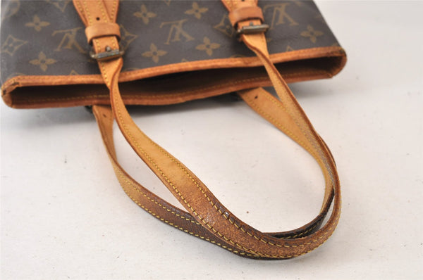 Authentic Louis Vuitton Monogram Bucket PM Shoulder Tote Bag Old Model LV 1238K
