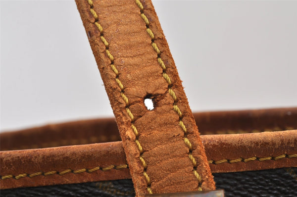 Authentic Louis Vuitton Monogram Bucket PM Shoulder Tote Bag Old Model LV 1238K