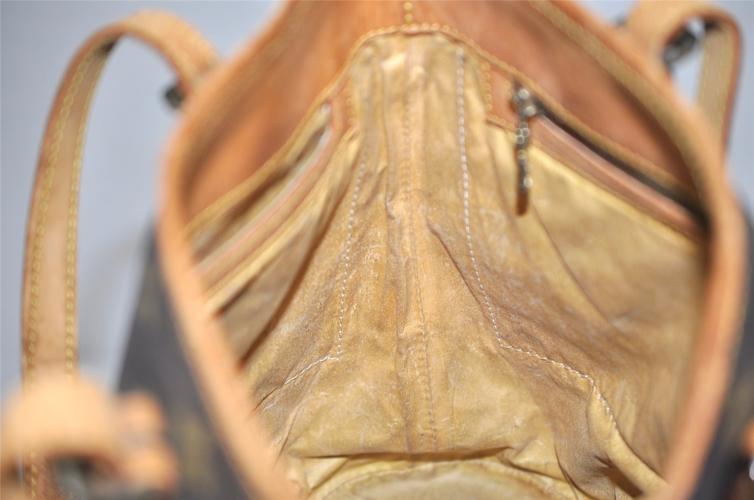 Authentic Louis Vuitton Monogram Bucket PM Shoulder Tote Bag Old Model LV 1238K