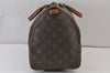 Authentic Louis Vuitton Monogram Speedy 35 Hand Boston Bag M41524 LV 1239K