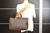 Authentic Louis Vuitton Monogram Speedy 35 Hand Boston Bag M41524 LV 1239K