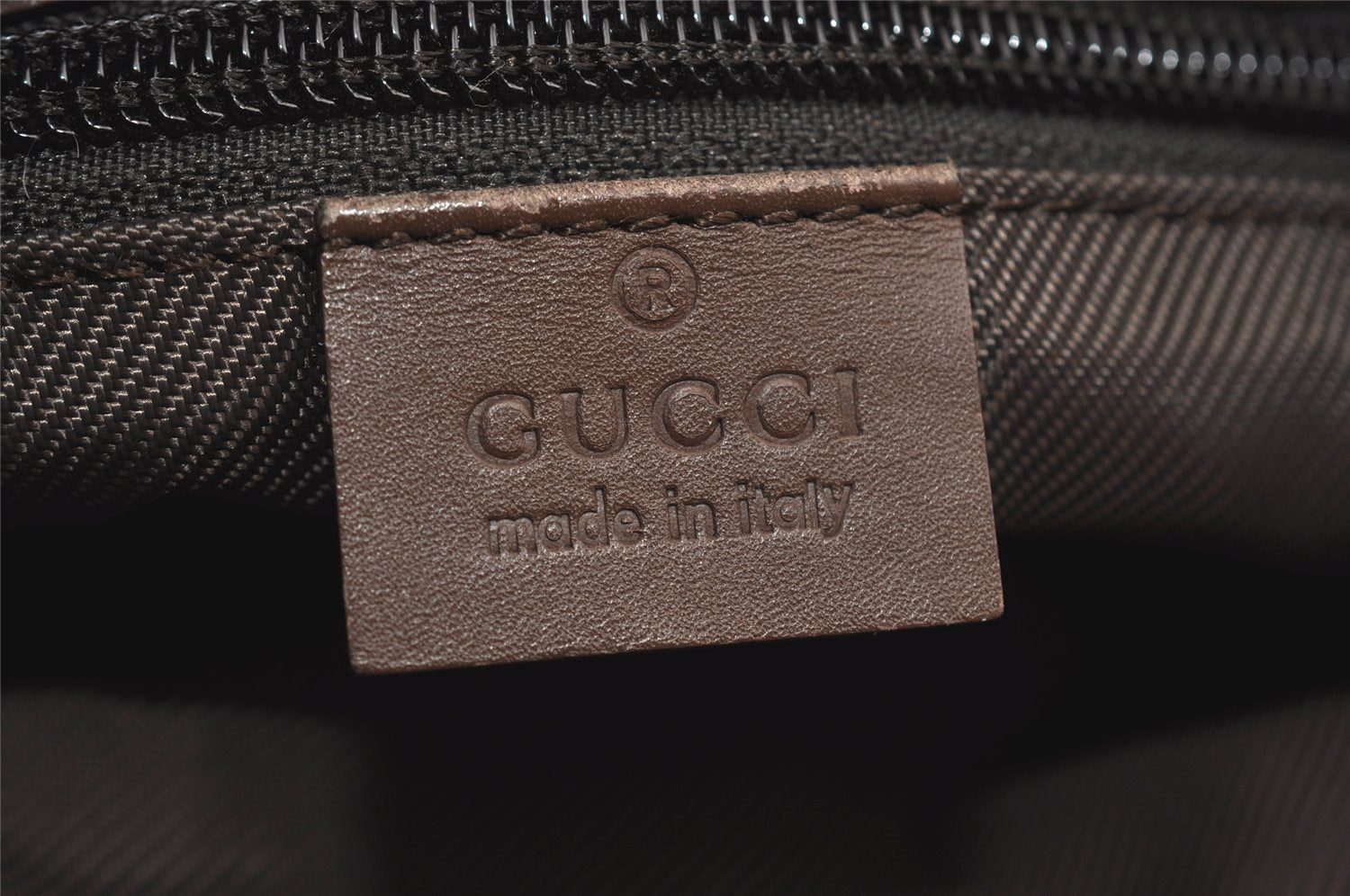 Authentic GUCCI Shoulder Cross Body Bag GG Canvas Leather 27639 Brown 1240I