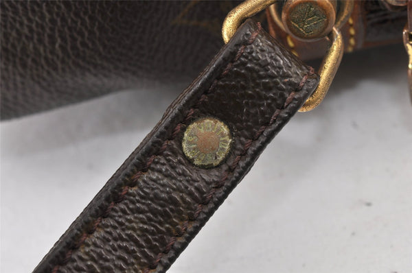 Authentic Louis Vuitton Monogram Marly Dragonne GM M51825 Clutch Hand Bag 1241K