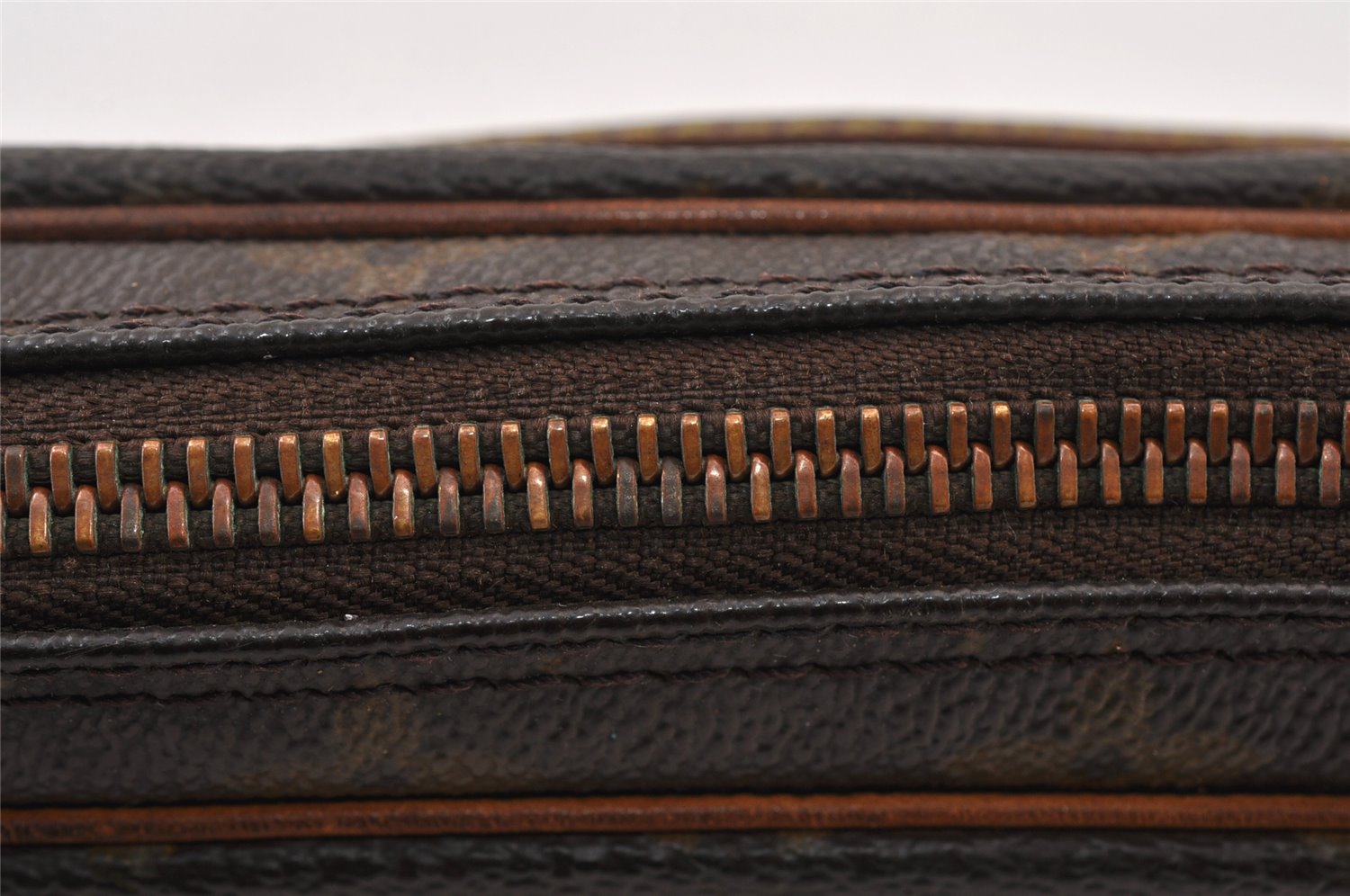 Authentic Louis Vuitton Monogram Marly Dragonne GM M51825 Clutch Hand Bag 1241K