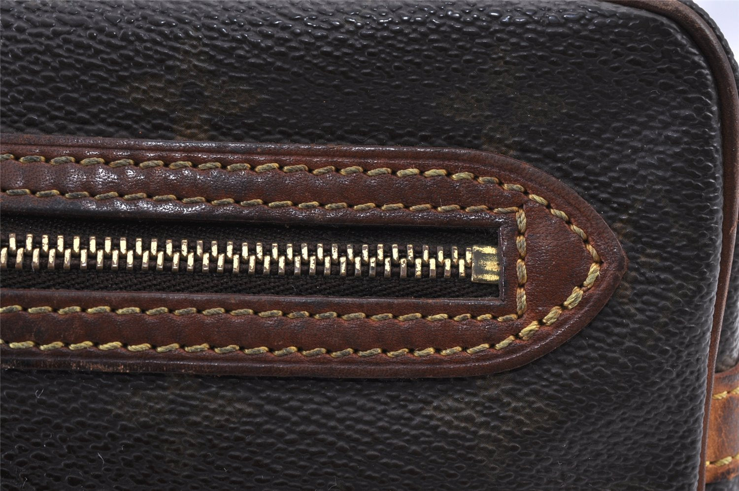 Authentic Louis Vuitton Monogram Marly Dragonne GM M51825 Clutch Hand Bag 1241K