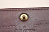 Auth Louis Vuitton Vernis Portefeuille Sarah Wallet Wine Red M93524 LV 1242J