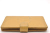 Authentic CHANEL Agenda Caviar Skin Leather Notebook Cover Yellow CC 1243J