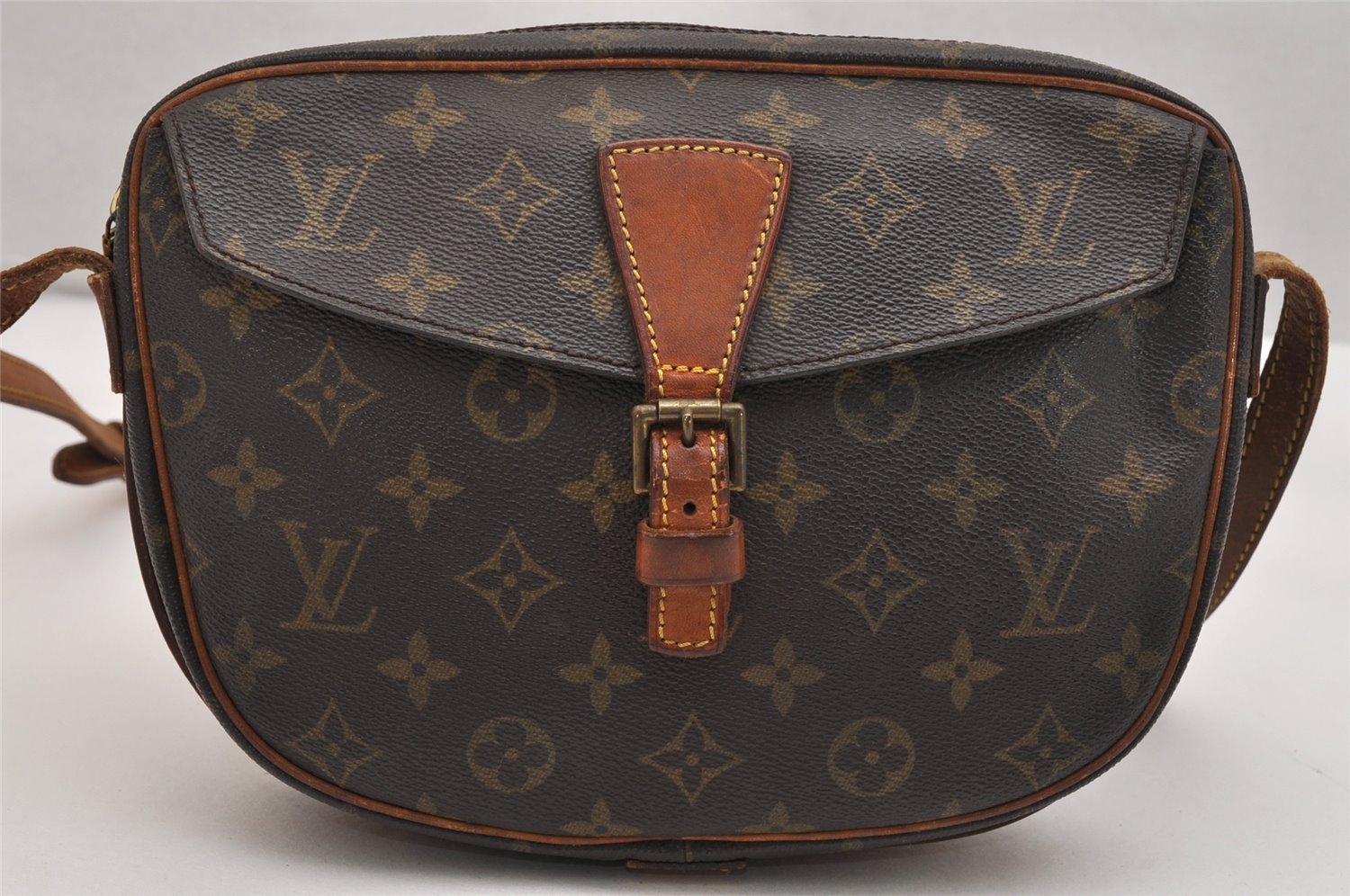 Authentic Louis Vuitton Monogram Jeune Fille MM M51226 Shoulder Cross Bag 1245K
