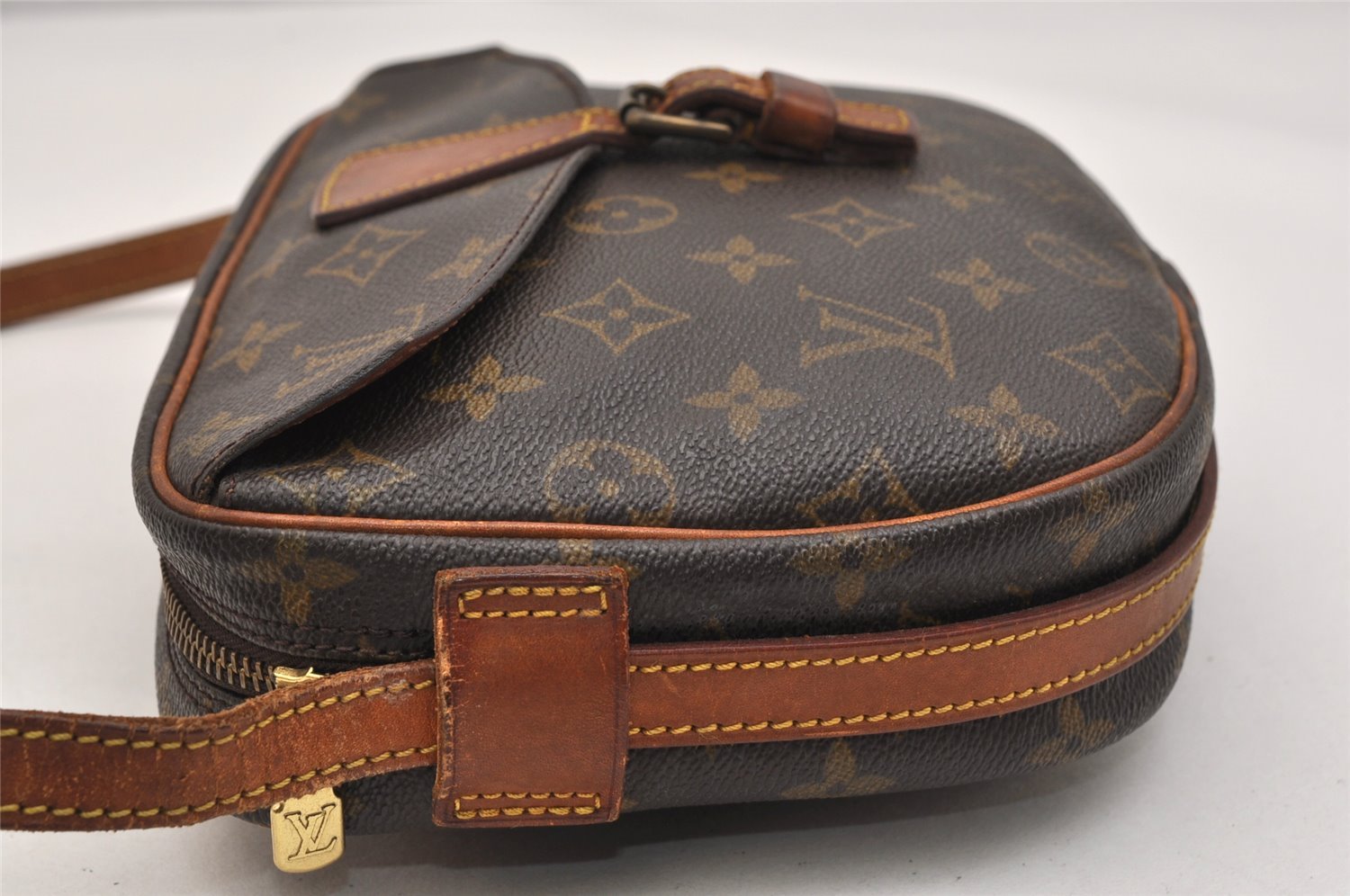 Authentic Louis Vuitton Monogram Jeune Fille MM M51226 Shoulder Cross Bag 1245K