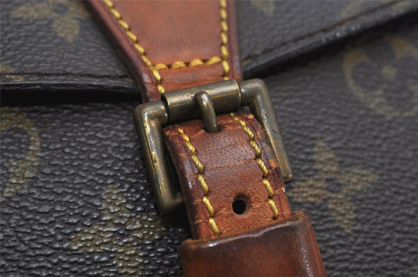 Authentic Louis Vuitton Monogram Jeune Fille MM M51226 Shoulder Cross Bag 1245K