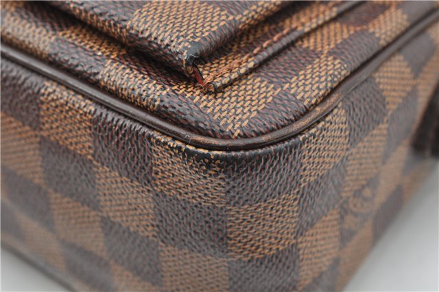 Authentic Louis Vuitton Damier Ravello GM Shoulder Cross Bag N60006 LV 1246G