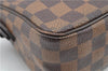 Authentic Louis Vuitton Damier Ravello GM Shoulder Cross Bag N60006 LV 1246G