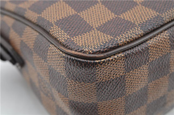 Authentic Louis Vuitton Damier Ravello GM Shoulder Cross Bag N60006 LV 1246G