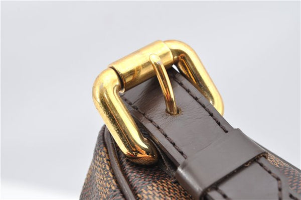 Authentic Louis Vuitton Damier Ravello GM Shoulder Cross Bag N60006 LV 1246G