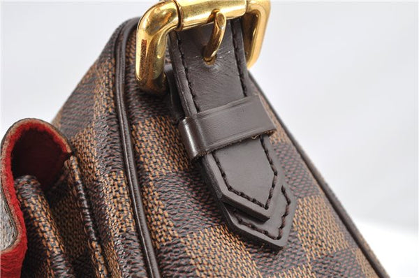 Authentic Louis Vuitton Damier Ravello GM Shoulder Cross Bag N60006 LV 1246G