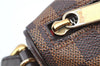 Authentic Louis Vuitton Damier Ravello GM Shoulder Cross Bag N60006 LV 1246G
