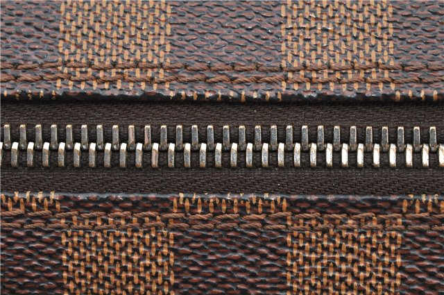 Authentic Louis Vuitton Damier Ravello GM Shoulder Cross Bag N60006 LV 1246G