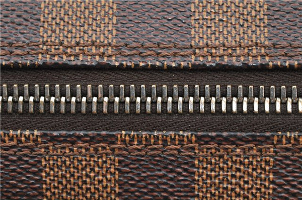 Authentic Louis Vuitton Damier Ravello GM Shoulder Cross Bag N60006 LV 1246G