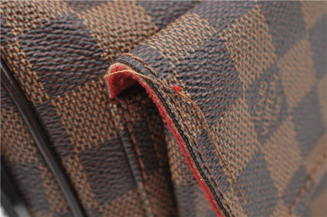 Authentic Louis Vuitton Damier Ravello GM Shoulder Cross Bag N60006 LV 1246G