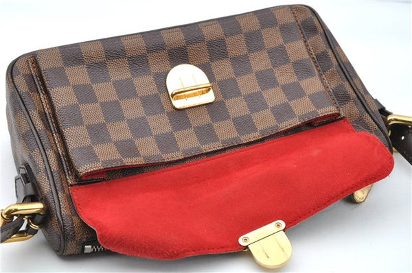Authentic Louis Vuitton Damier Ravello GM Shoulder Cross Bag N60006 LV 1246G
