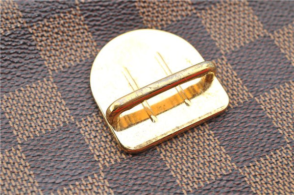 Authentic Louis Vuitton Damier Ravello GM Shoulder Cross Bag N60006 LV 1246G