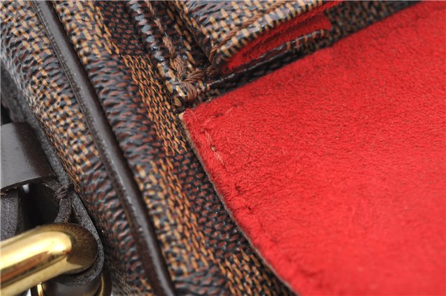 Authentic Louis Vuitton Damier Ravello GM Shoulder Cross Bag N60006 LV 1246G