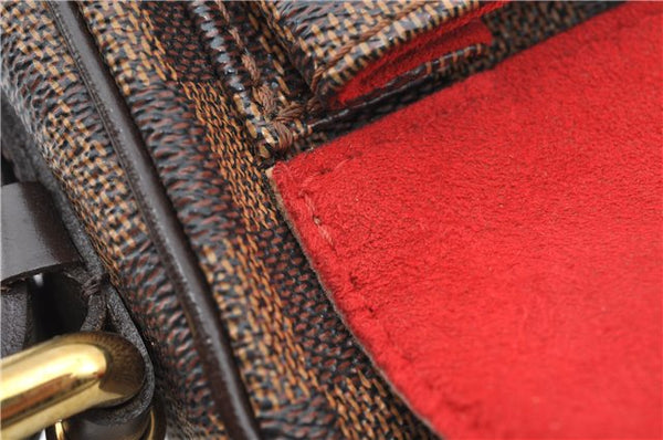 Authentic Louis Vuitton Damier Ravello GM Shoulder Cross Bag N60006 LV 1246G