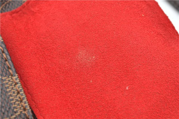 Authentic Louis Vuitton Damier Ravello GM Shoulder Cross Bag N60006 LV 1246G