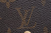 Auth Louis Vuitton Monogram Porte Monnaie Billets Tresor Wallet M61730 LV 1246J