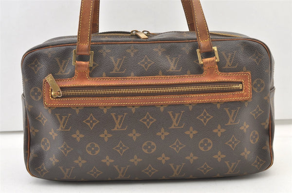 Authentic Louis Vuitton Monogram Cite GM Shoulder Bag M51181 LV 1246K