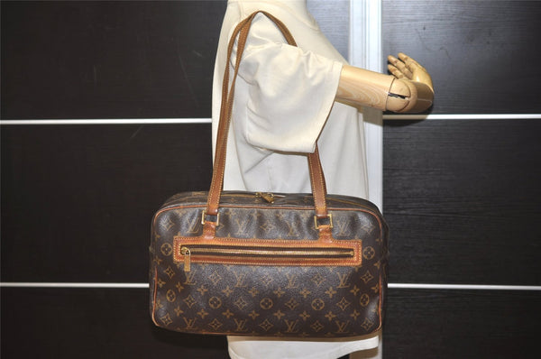 Authentic Louis Vuitton Monogram Cite GM Shoulder Bag M51181 LV 1246K