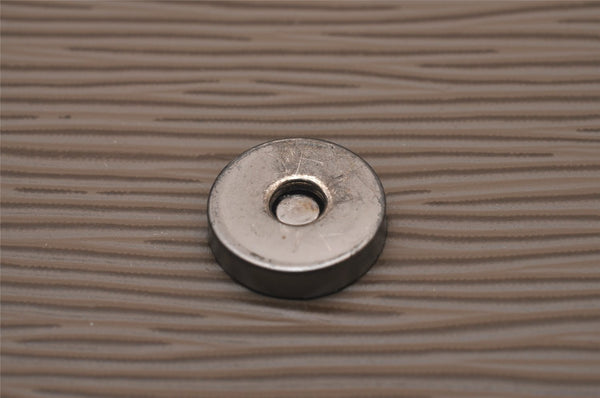 Authentic Louis Vuitton Epi Biarritz Shoulder Bag Purse Gray M5293C LV 1247I