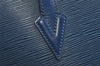 Authentic Louis Vuitton Epi Lussac Shoulder Tote Bag Blue M52285 LV 1248I