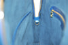 Authentic Louis Vuitton Epi Lussac Shoulder Tote Bag Blue M52285 LV 1248I