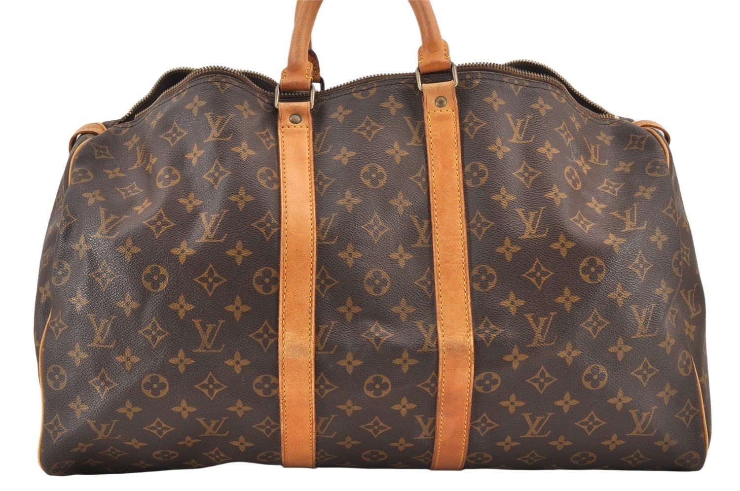 Authentic Louis Vuitton Monogram Keepall 50 Travel Boston Bag M41426 Junk 1248K