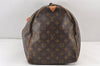 Authentic Louis Vuitton Monogram Keepall 50 Travel Boston Bag M41426 Junk 1248K