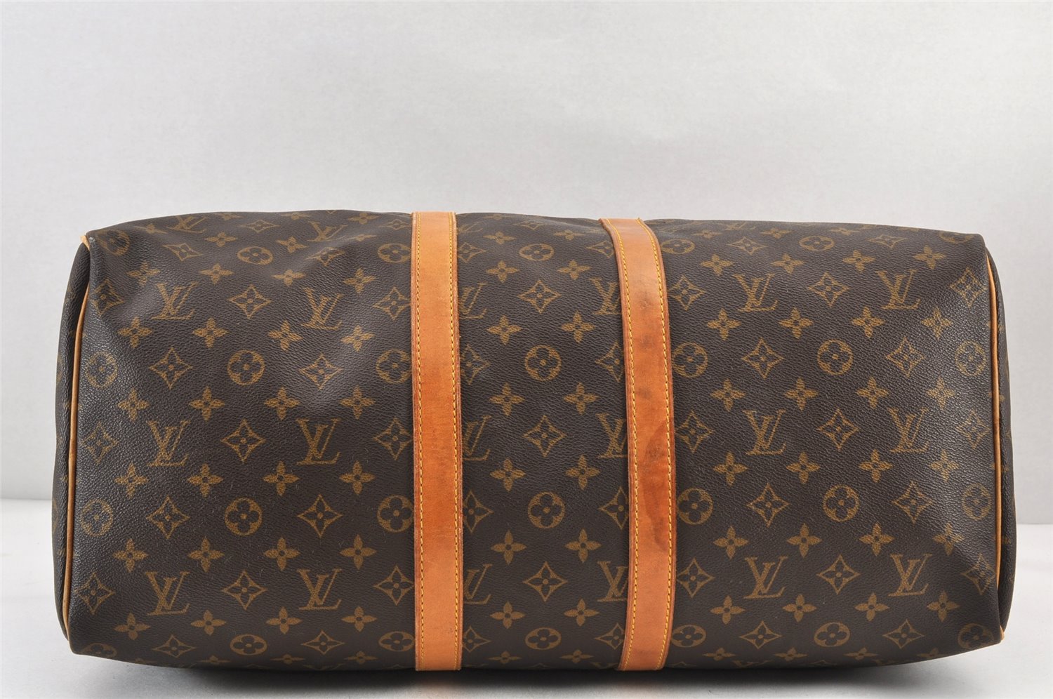 Authentic Louis Vuitton Monogram Keepall 50 Travel Boston Bag M41426 Junk 1248K