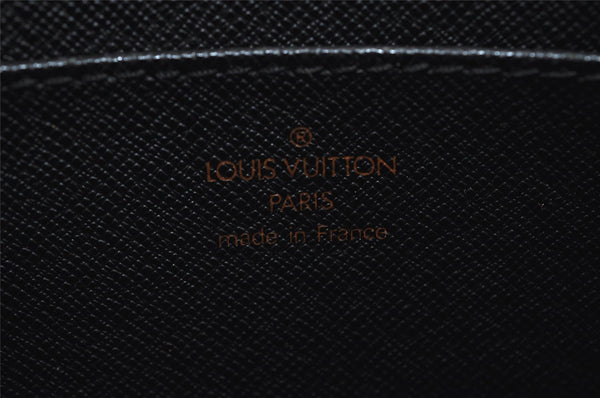 Authentic Louis Vuitton Epi Pochette Homme Clutch Hand Bag Black M52522 LV 1249I