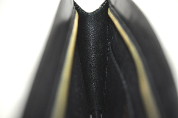 Authentic Louis Vuitton Epi Pochette Homme Clutch Hand Bag Black M52522 LV 1249I