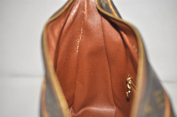 Authentic Louis Vuitton Monogram Boulogne 30 Shoulder Cross Bag M52165 LV 1249K