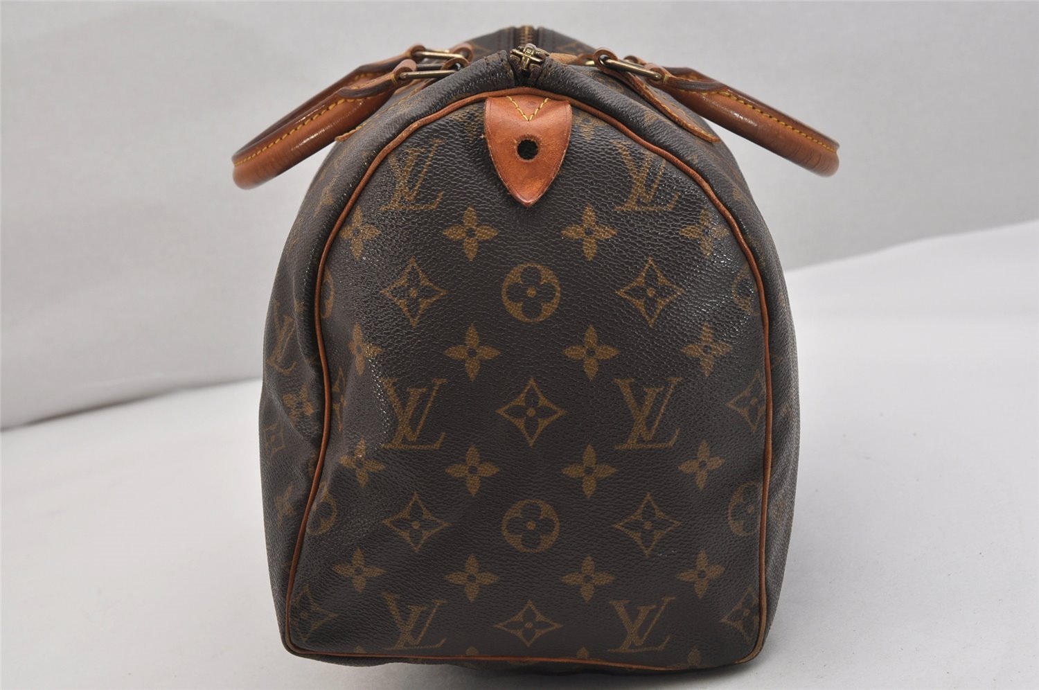 Authentic Louis Vuitton Monogram Speedy 30 Hand Boston Bag M41526 LV 1250K