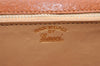 Authentic GUCCI Vintage Shoulder Cross Body Bag Purse Leather Brown 1252I