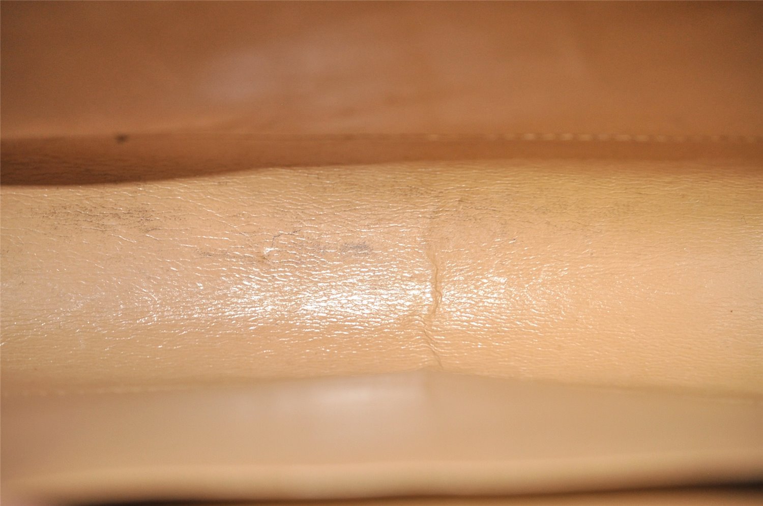 Authentic GUCCI Vintage Shoulder Cross Body Bag Purse Leather Brown 1252I