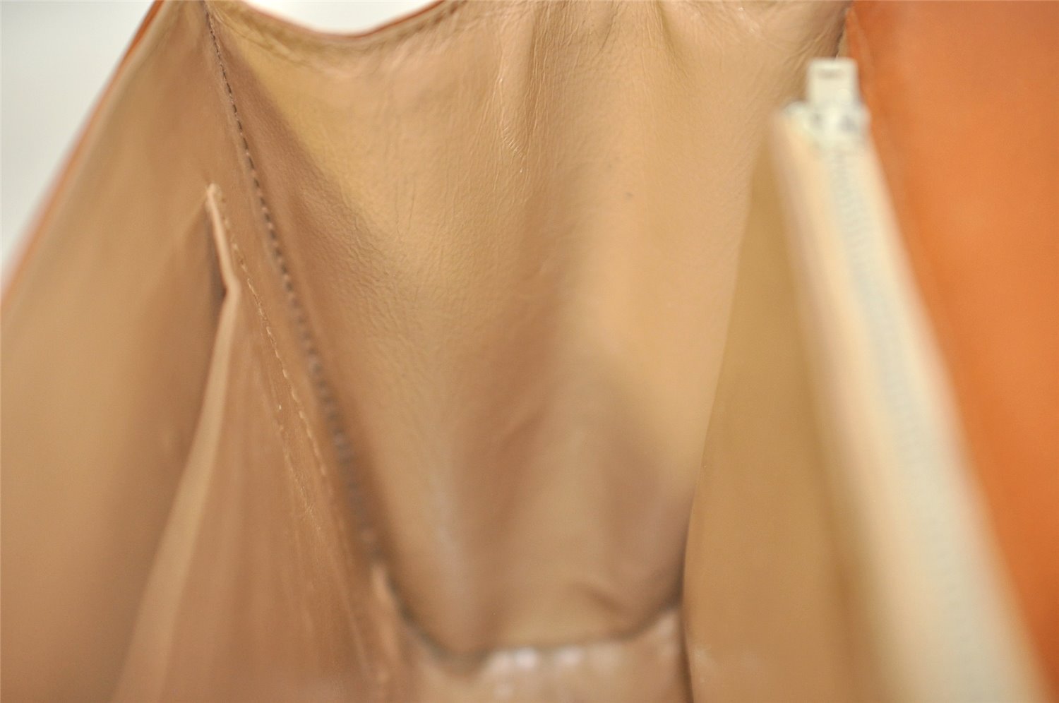 Authentic GUCCI Vintage Shoulder Cross Body Bag Purse Leather Brown 1252I