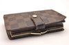 Authentic Louis Vuitton Damier Portefeuille Viennois Wallet N61674 LV 1252J