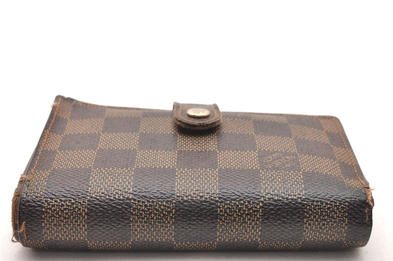 Authentic Louis Vuitton Damier Portefeuille Viennois Wallet N61674 LV 1252J