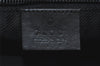 Authentic GUCCI Shoulder Cross Body Bag GG Canvas Leather 0190433 Black 1253I