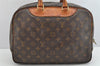 Authentic Louis Vuitton Monogram Deauville Hand Bag M47270 LV 1253K